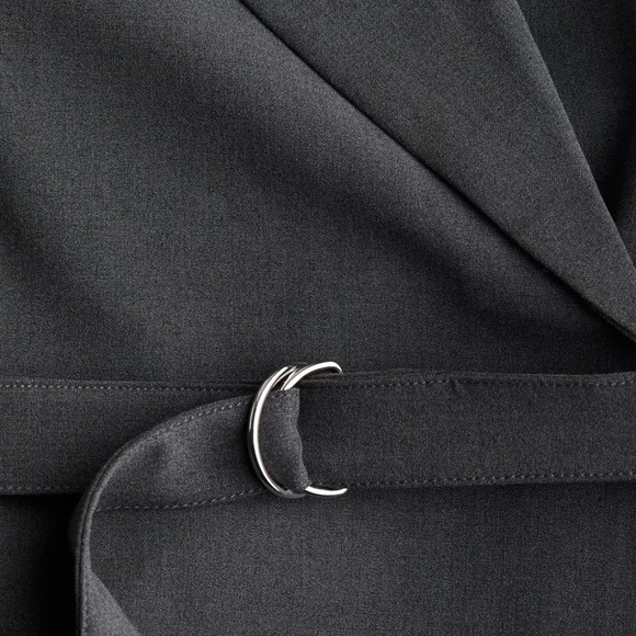 H&M Charcoal Gray Blazer - Picture 6 of 10